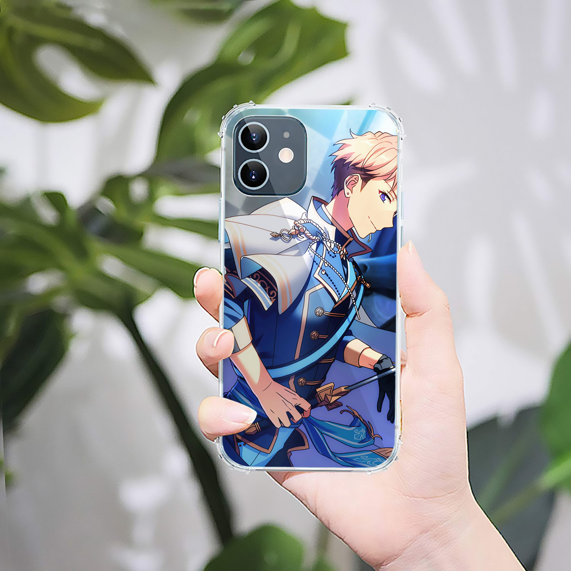 （画像用） あんさんぶるスターズ! Ensemble Stars 【iPhone 12シリーズ対応】透明スマホケース（クリアソフトケース）